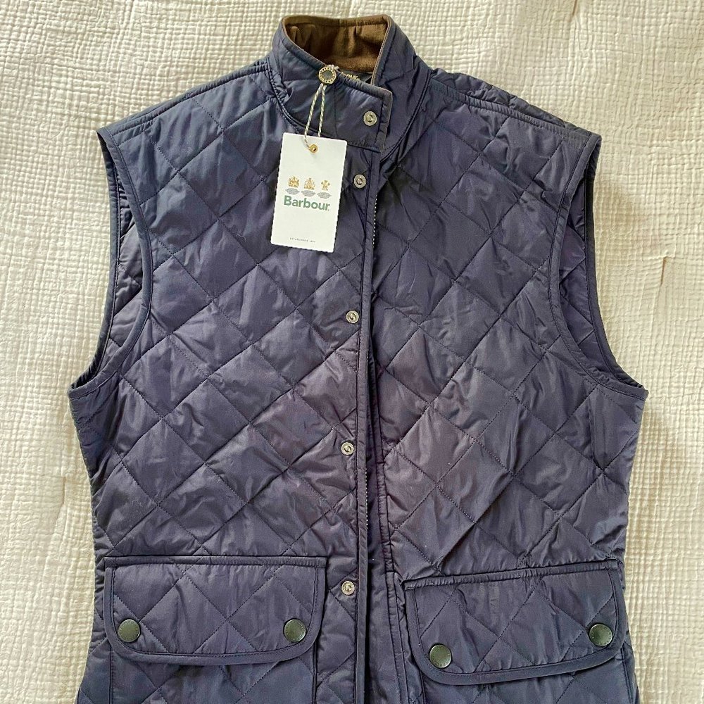 Barbour Lowerdale Gilet Navy - Medium